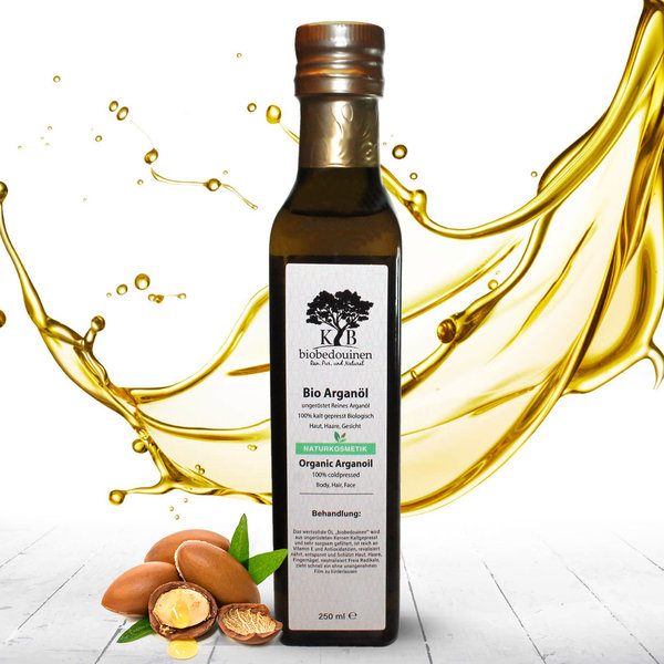 Bio Arganöl körperöl, Haare und Haut Pflege 250 ml