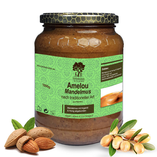 Argan Amlou from pure argan oil, almonds and honey 1 kg